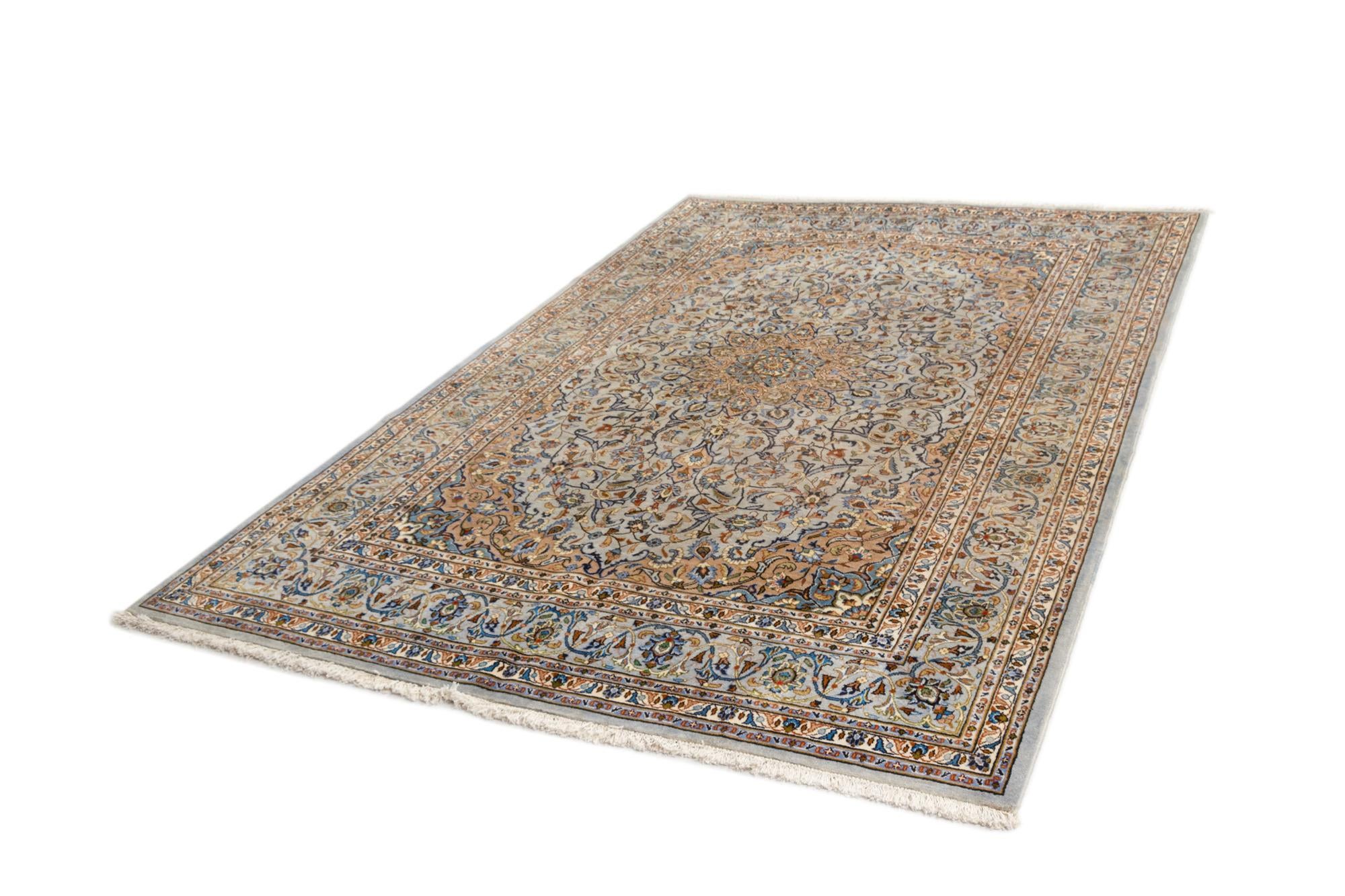 6' 11 x 10' 2 Kashan Wool Rug