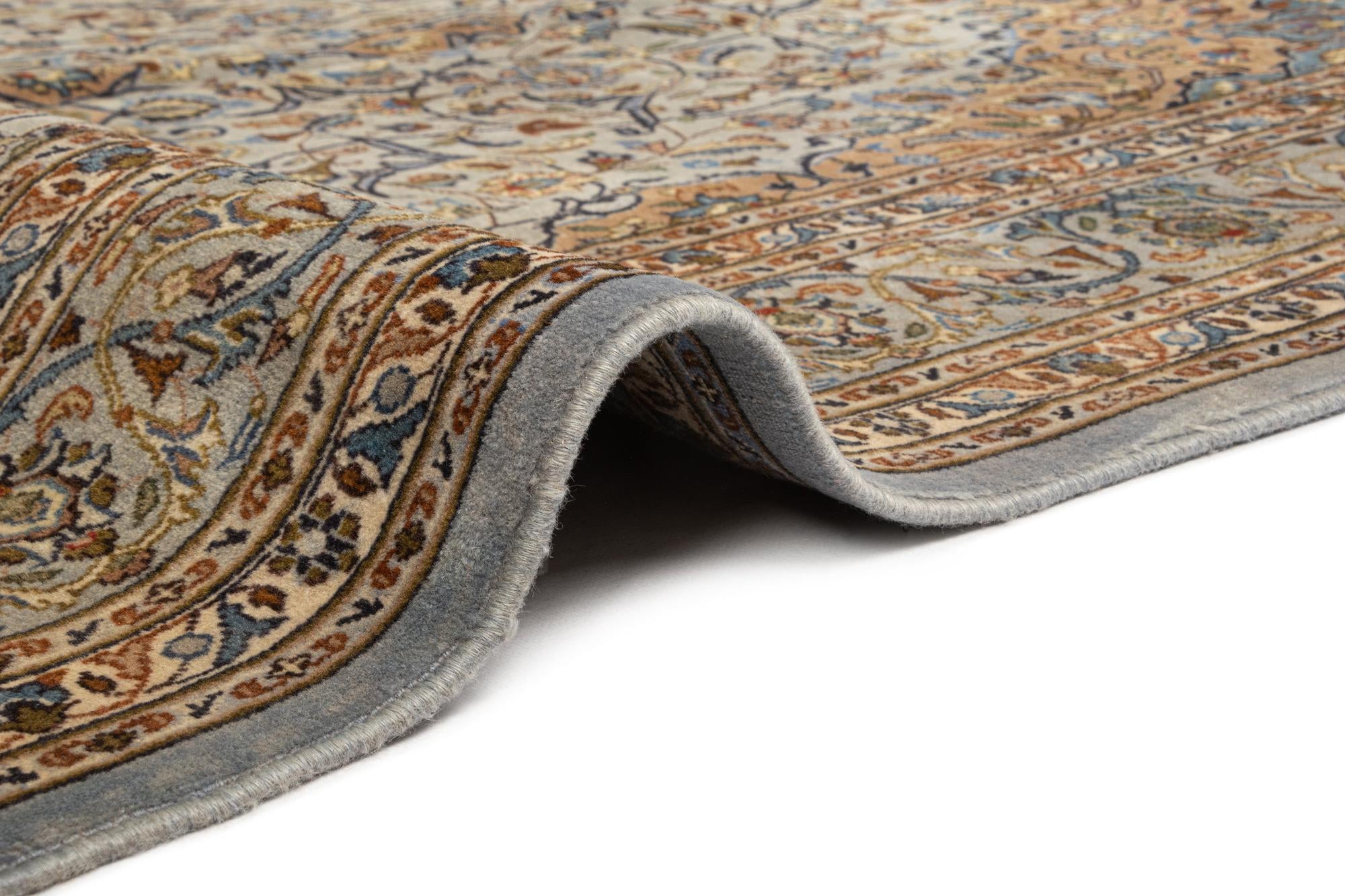 6' 11 x 10' 2 Kashan Wool Rug