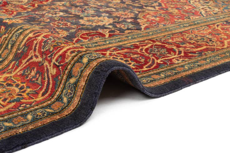 Detailansicht von 205cm x 315cm Kashan Wolle Teppich