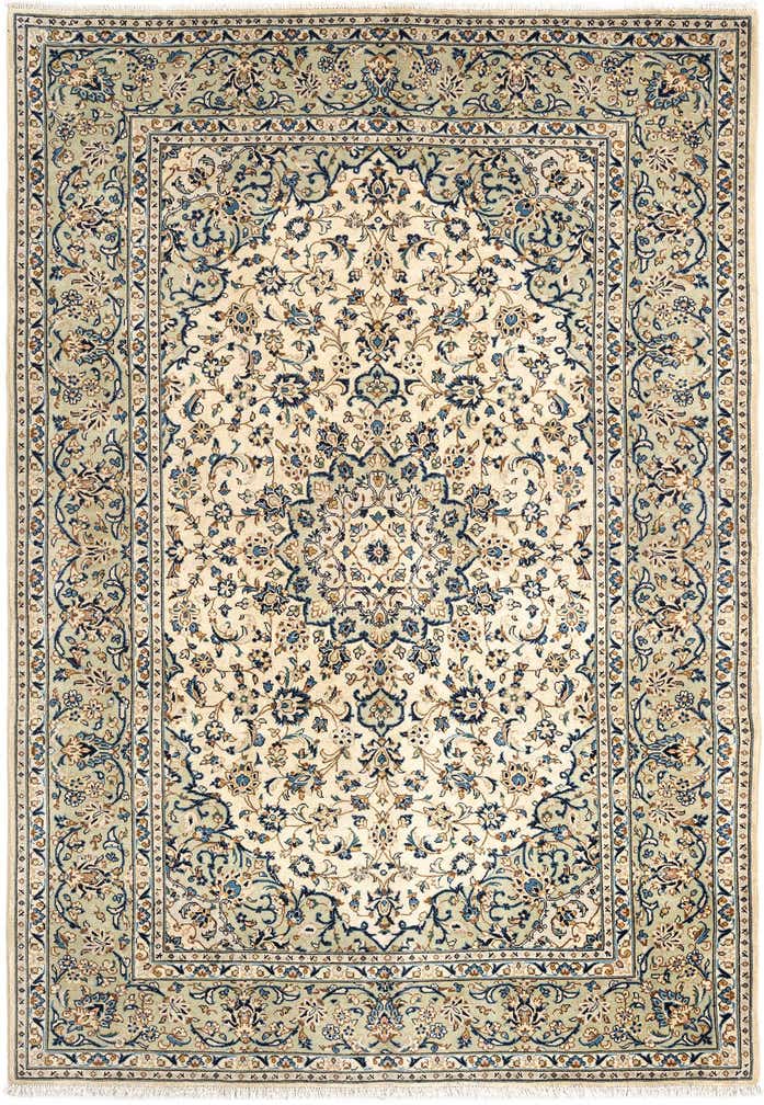 6' 6 x 9' 6 Kashan Wool Rug