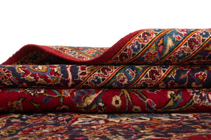 8' 3 x 11' 4 Kashan Wool Rug