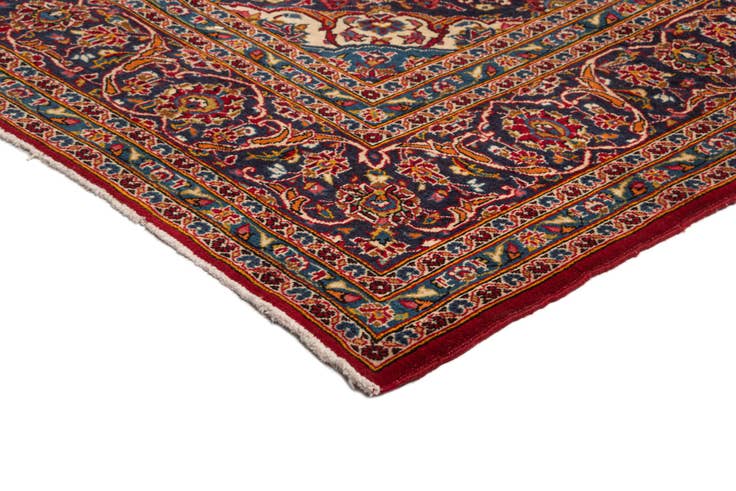 Detail image of 8' 3 x 11' 4 Kashan Wool Rug
