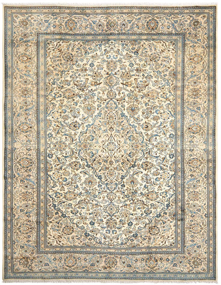 Detail image of 8' x 11' 3 Kashan Wool Rug