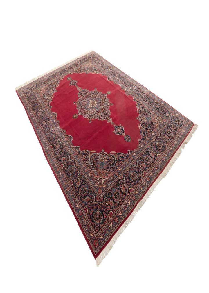 8' 11 x 12' 5 Kashan Rug