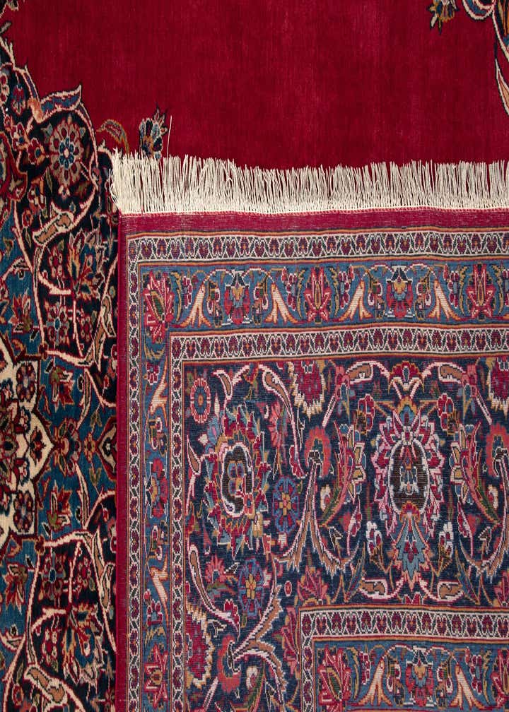 8' 11 x 12' 5 Kashan Rug