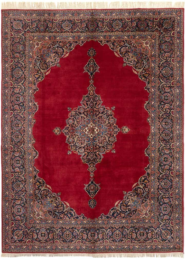 8' 11 x 12' 5 Kashan Rug