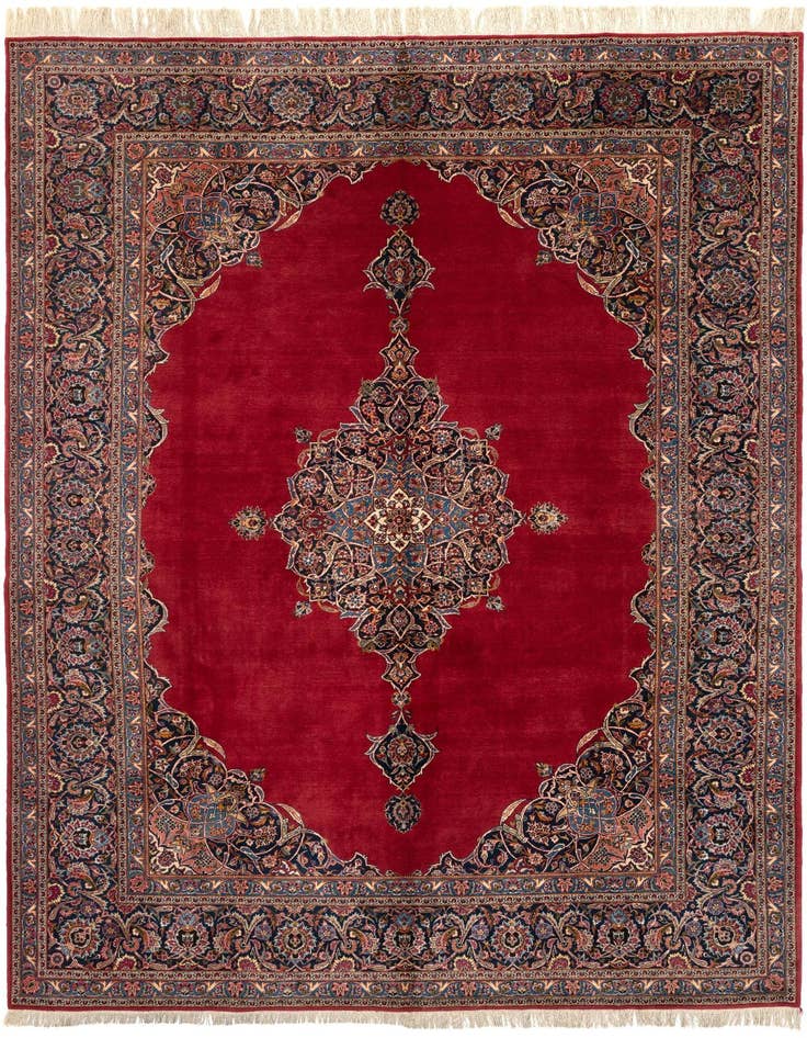 Detail image of 8' 11 x 12' 5 Kashan Rug