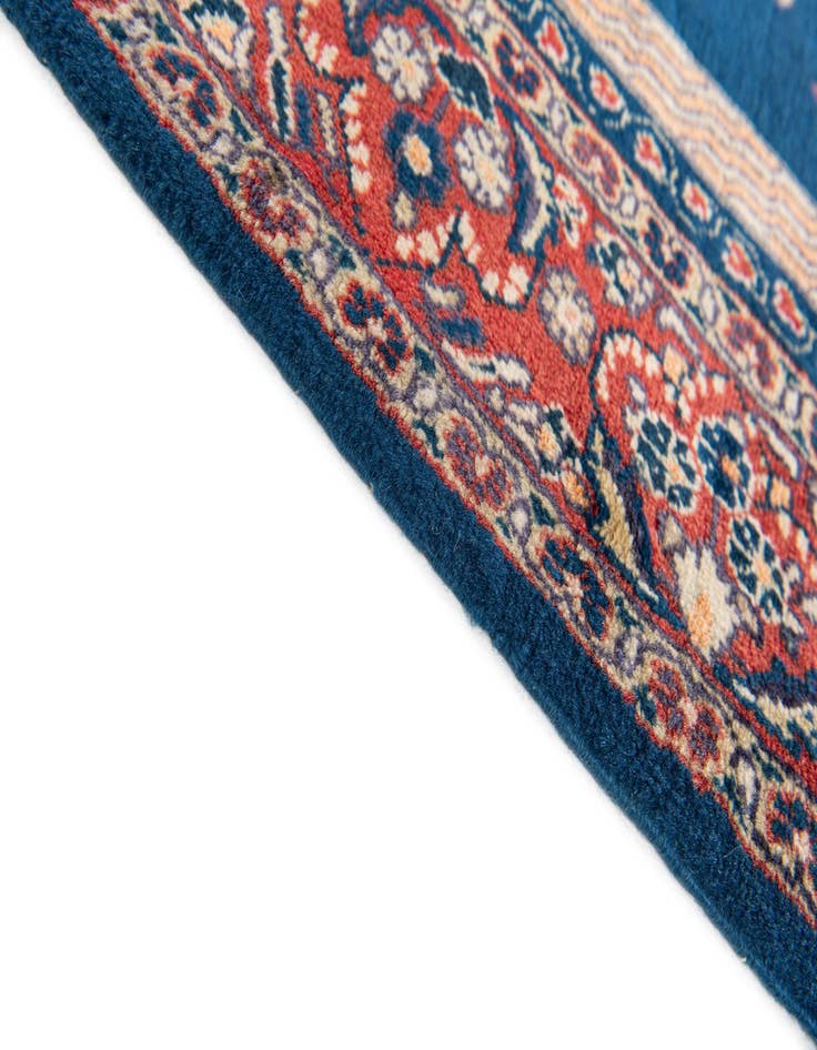 Detail image of 3' 6 x 5' Hand Knotted Kashan Persian Wool Rug