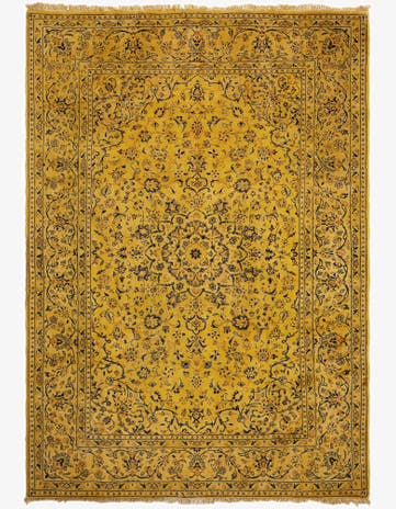 8' 1 x 11' 4 Kashan Wool Rug