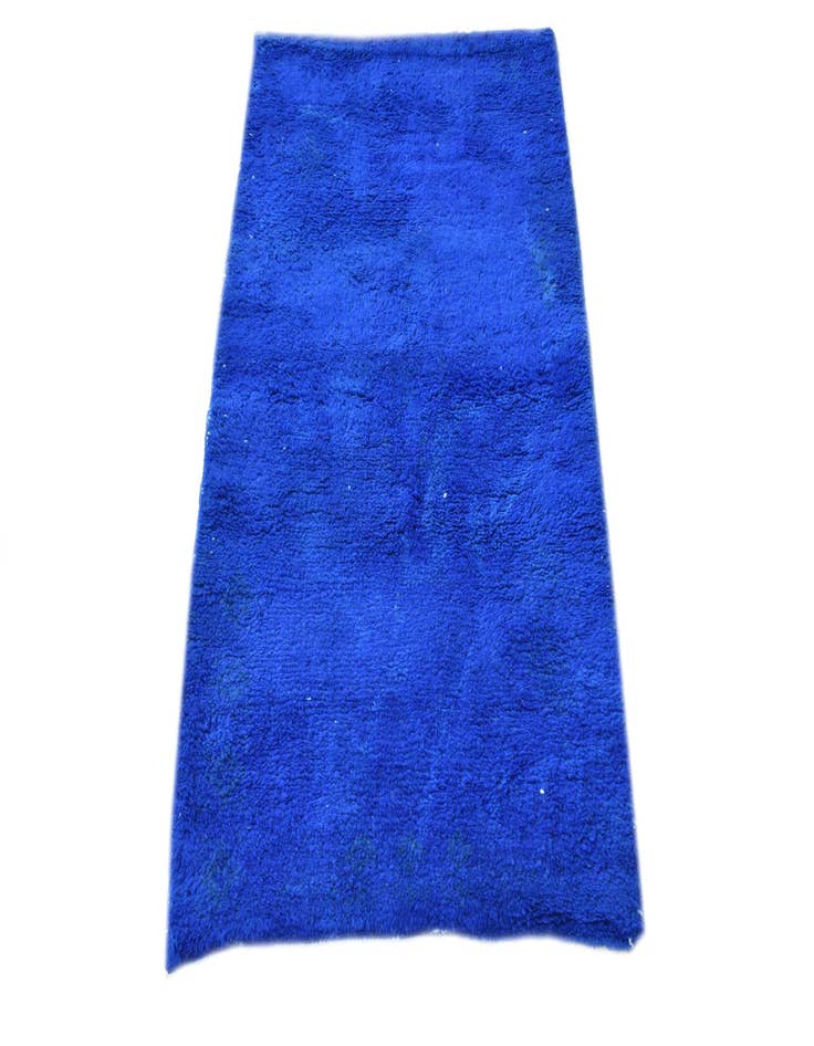 Detail image of 2' 5 x 4' 5 Hand Knotted Kashkuli Gabbeh Wool Rug