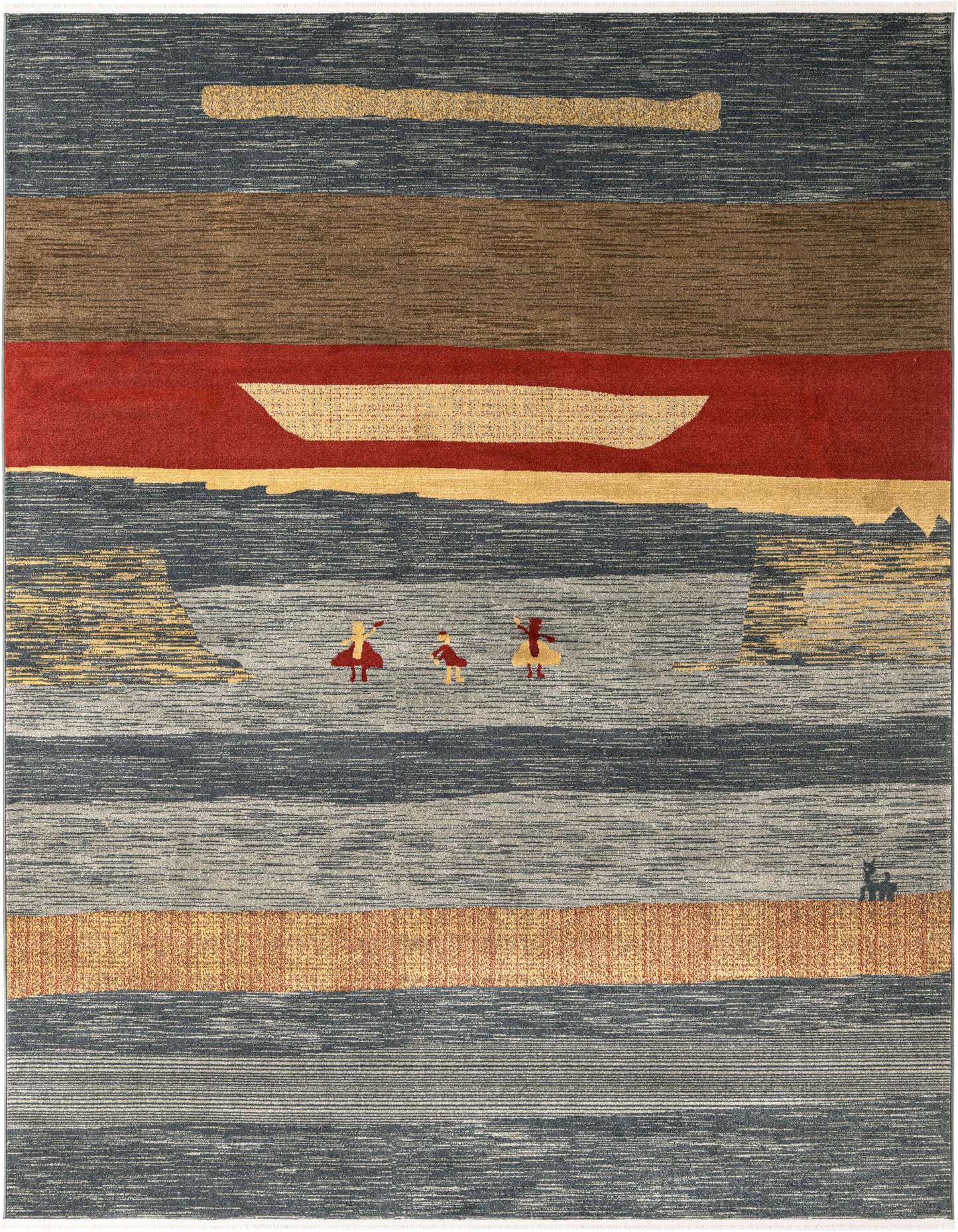 9' x 12' Kashkuli Gabbeh Rug