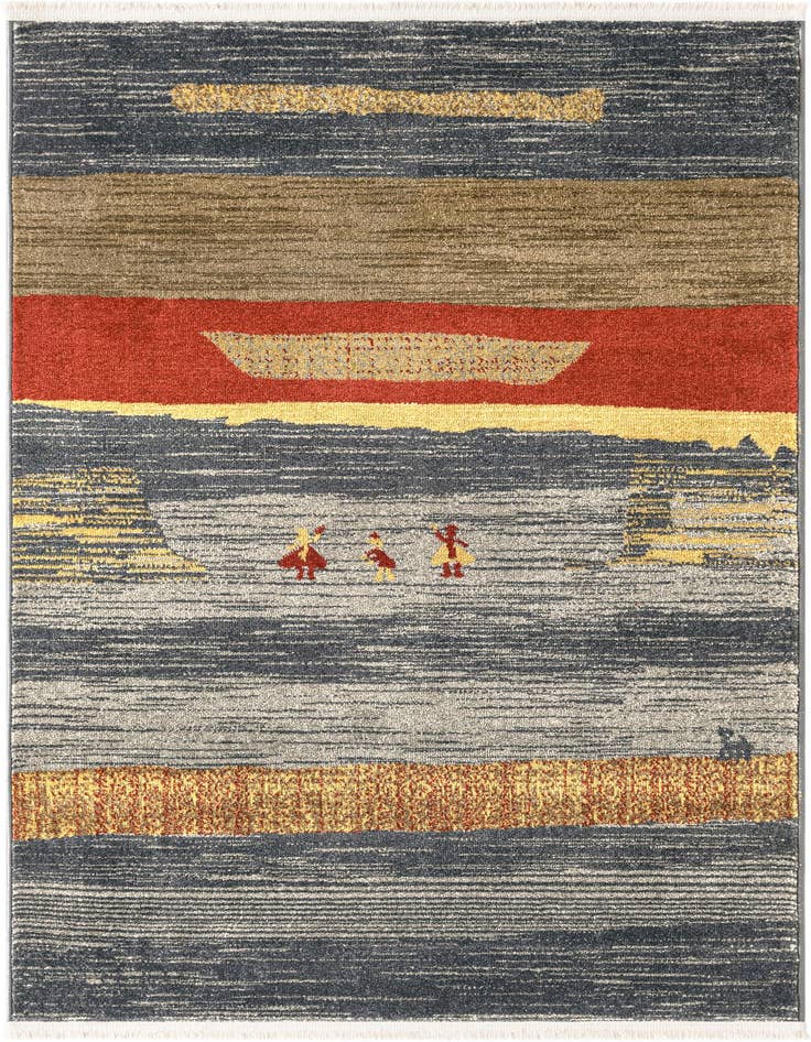 Detail image of 3' x 5' 3 Kashkuli Gabbeh Rug