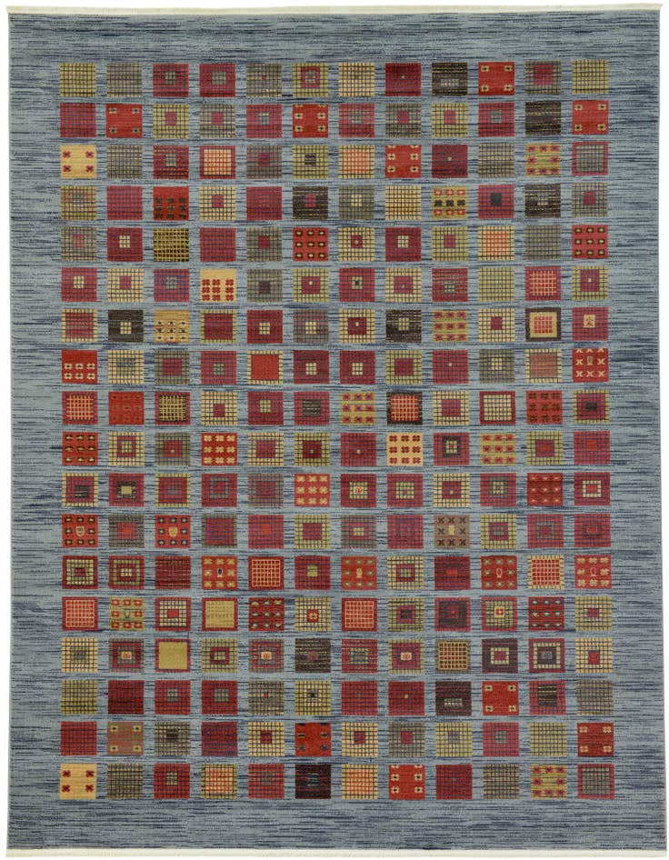 Detail image of 9' x 12' Kashkuli Gabbeh Rug