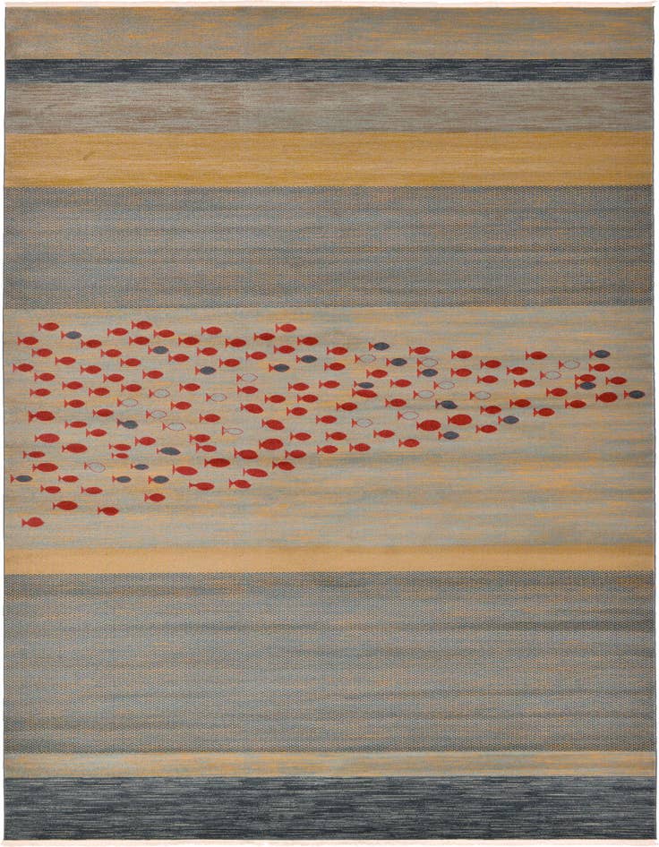 Detail image of 10' 8 x 16' 5 Kashkuli Gabbeh Rug