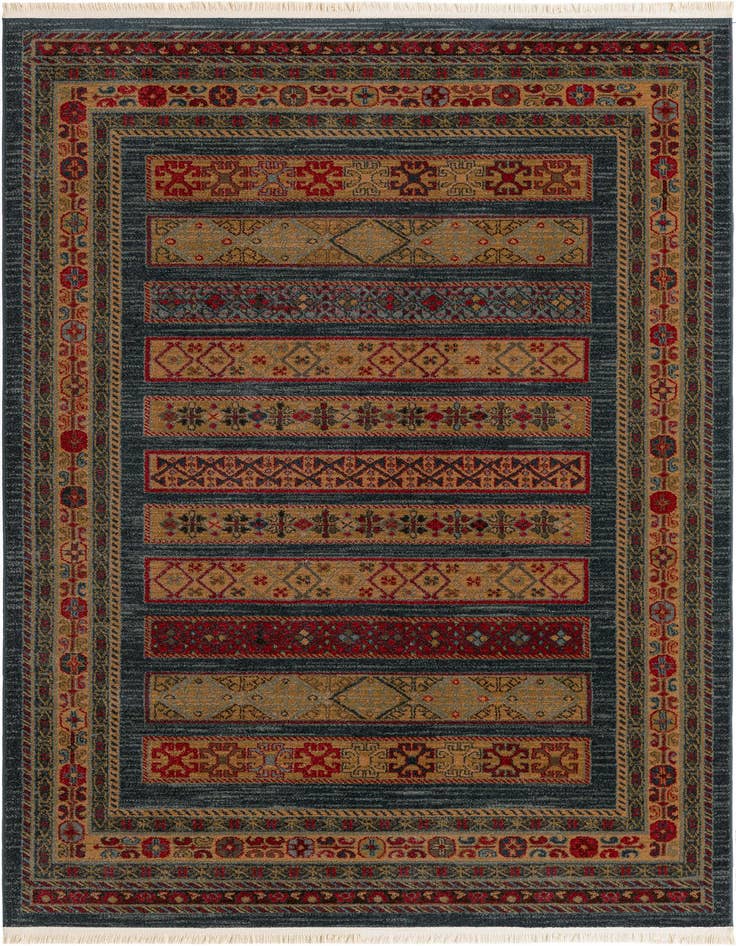 Detail image of 5' x 8' Kashkuli Gabbeh Rug
