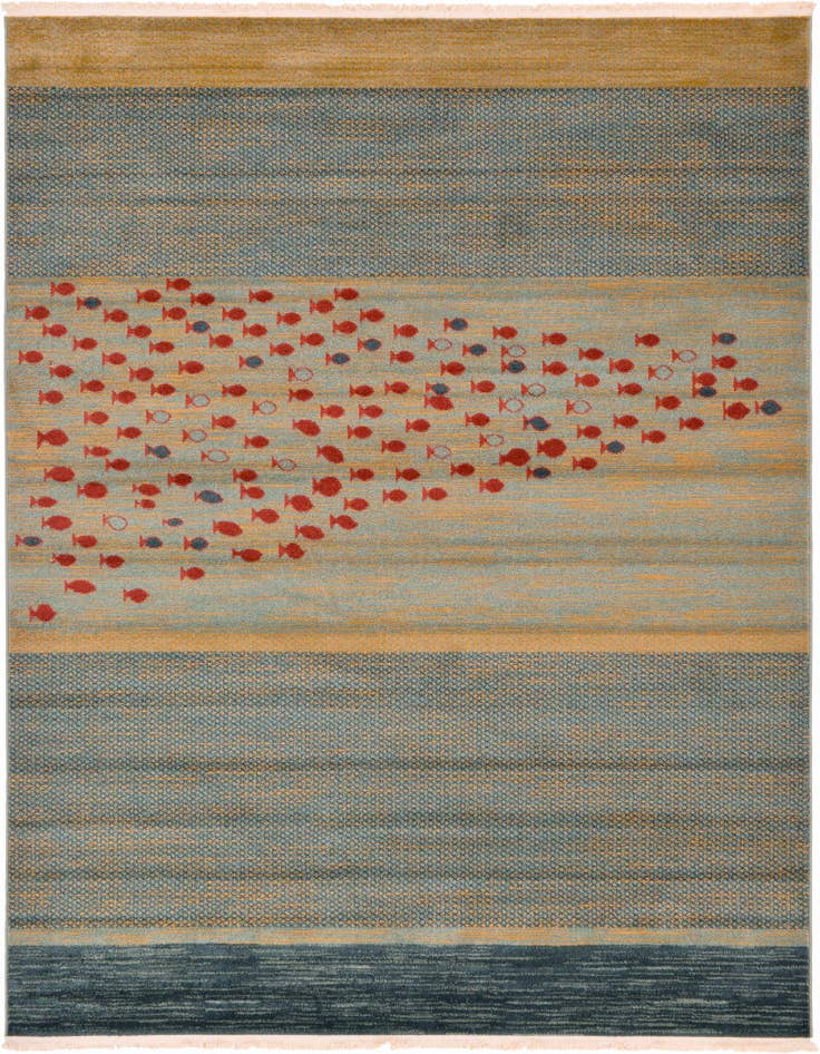 Detail image of 7' x 10' Kashkuli Gabbeh Rug