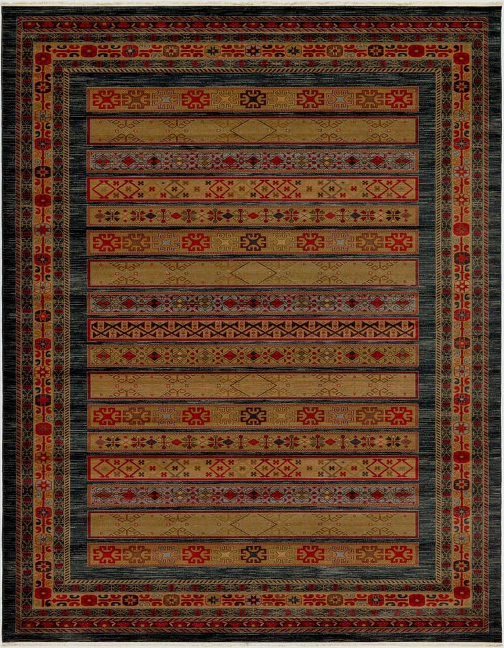 Detail image of 10' 8 x 16' 5 Kashkuli Gabbeh Rug
