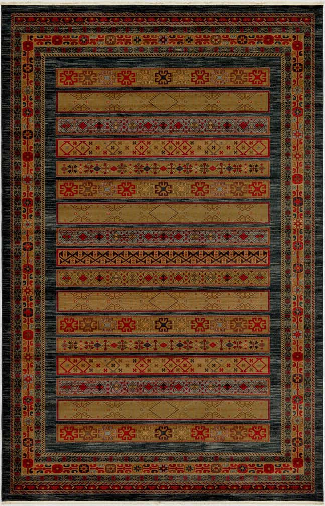 10' 8 x 16' 5 Kashkuli Gabbeh Rug