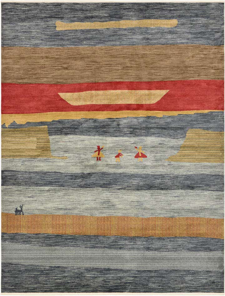 10' x 13' Kashkuli Gabbeh Rug
