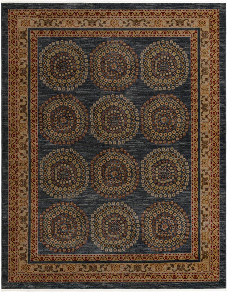 Detail image of 9' x 12' Kashkuli Gabbeh Rug