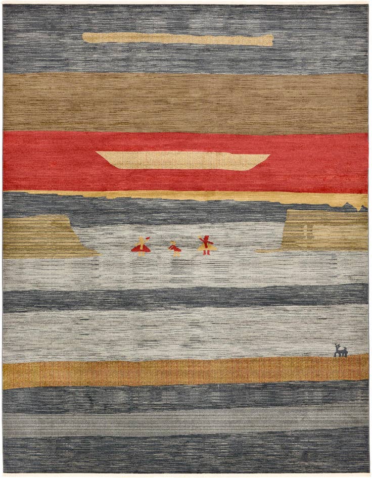 Detail image of 10' 8 x 16' 5 Kashkuli Gabbeh Rug
