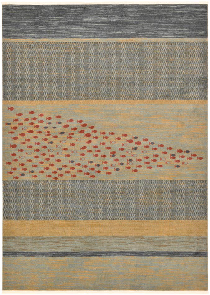 Detail image of 8' x 11' Kashkuli Gabbeh Rug