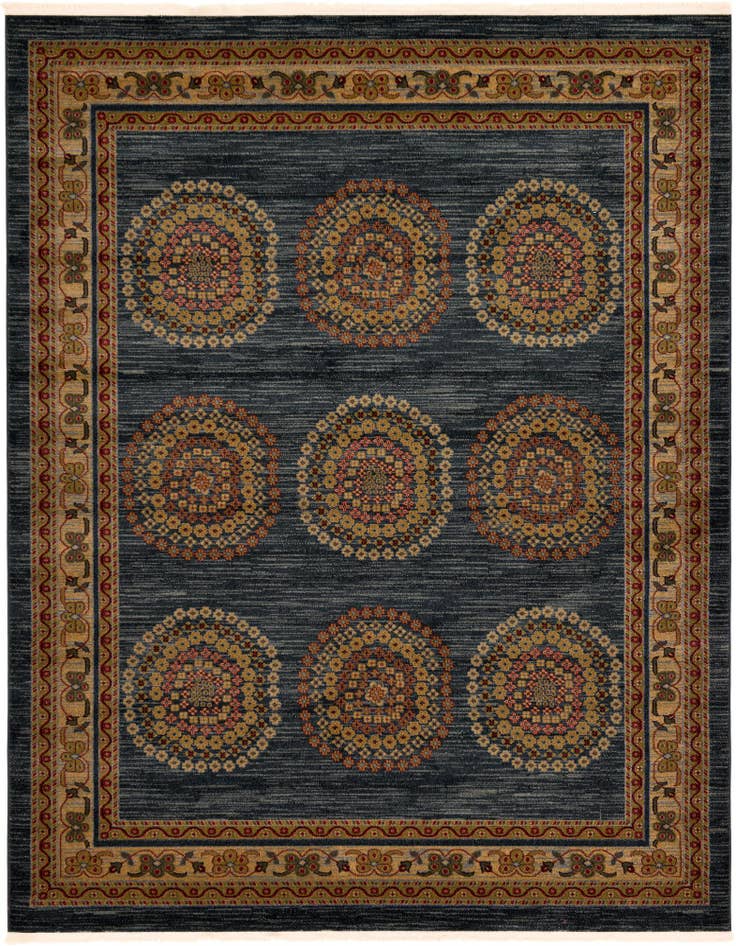 Detail image of 8' x 10' Kashkuli Gabbeh Rug