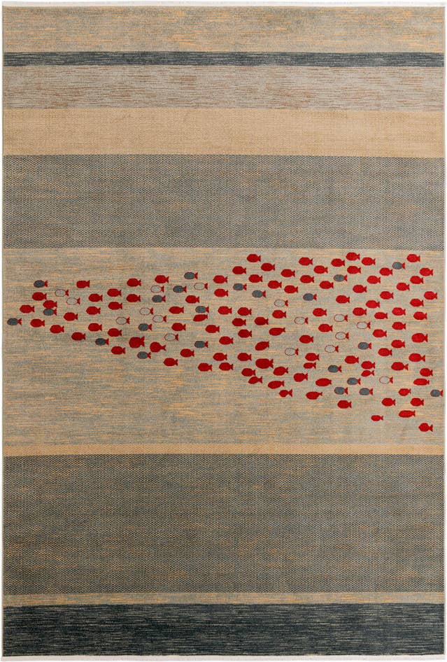 Detail image of 10' x 14' Kashkuli Gabbeh Rug