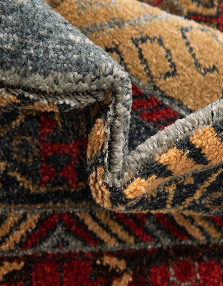 Detail image of 8' x 11' Kashkuli Gabbeh Rug
