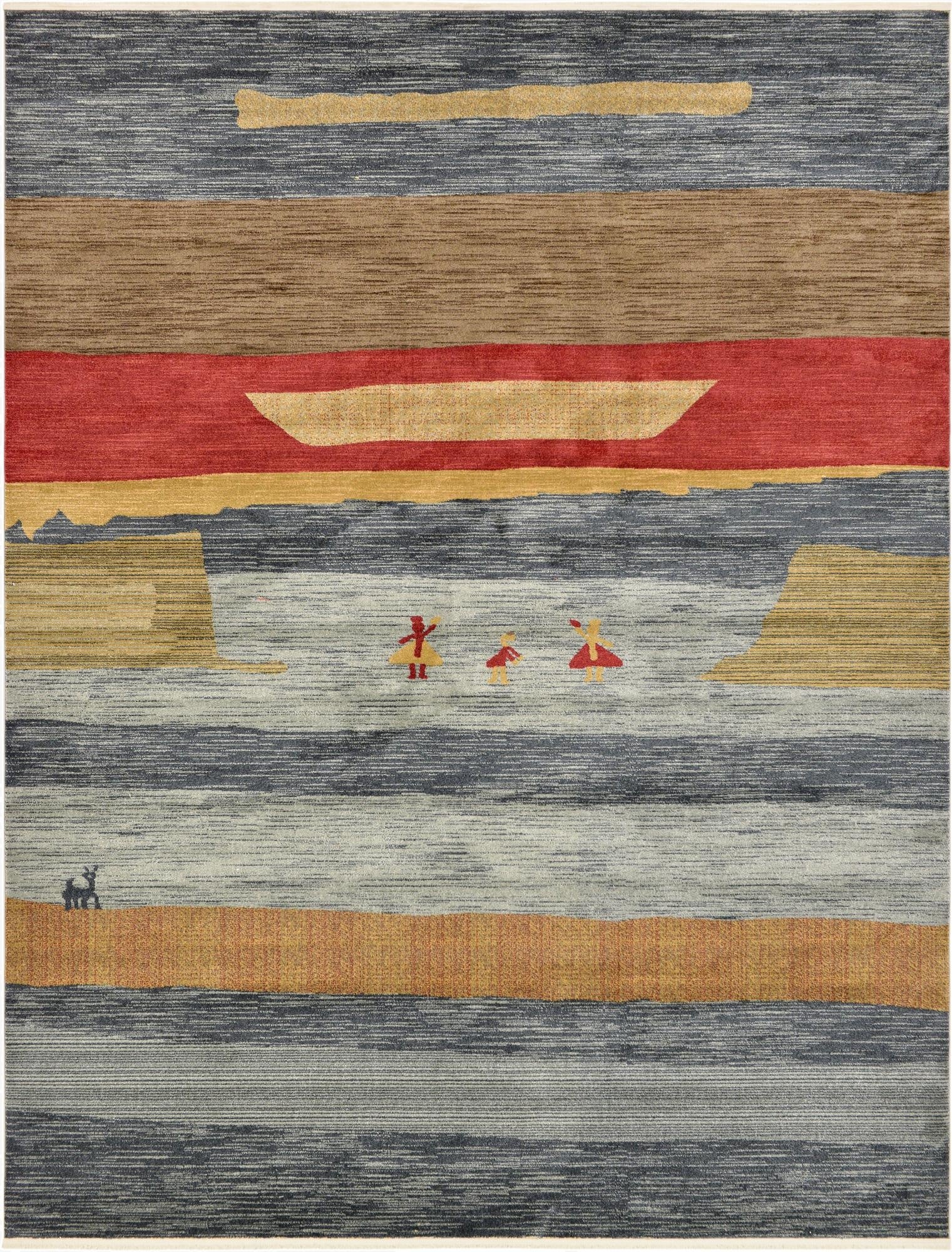 Primary image 10' x 13' Kashkuli Gabbeh Rug