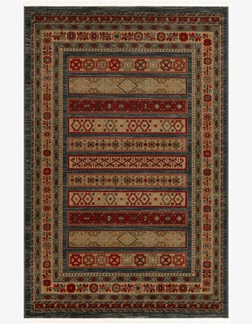 Blue Kashkuli Gabbeh Rug