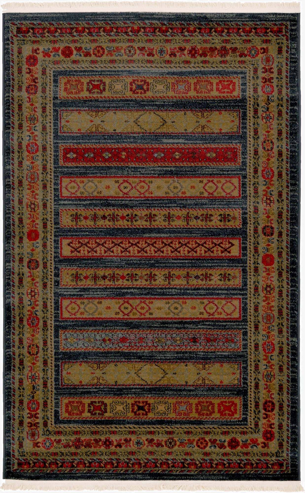 3' x 5' 3 Kashkuli Gabbeh Rug