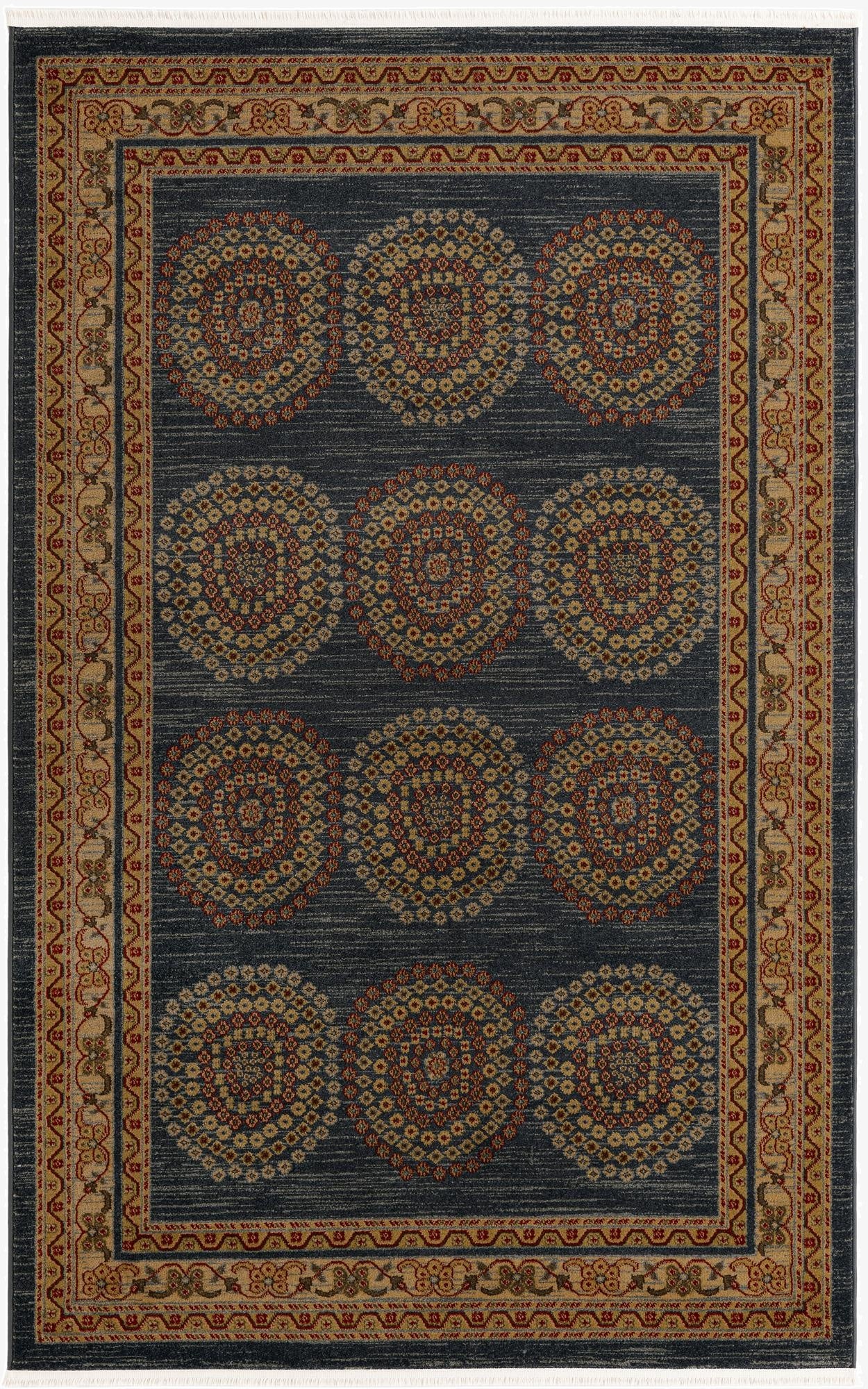 5' x 8' Kashkuli Gabbeh Rug