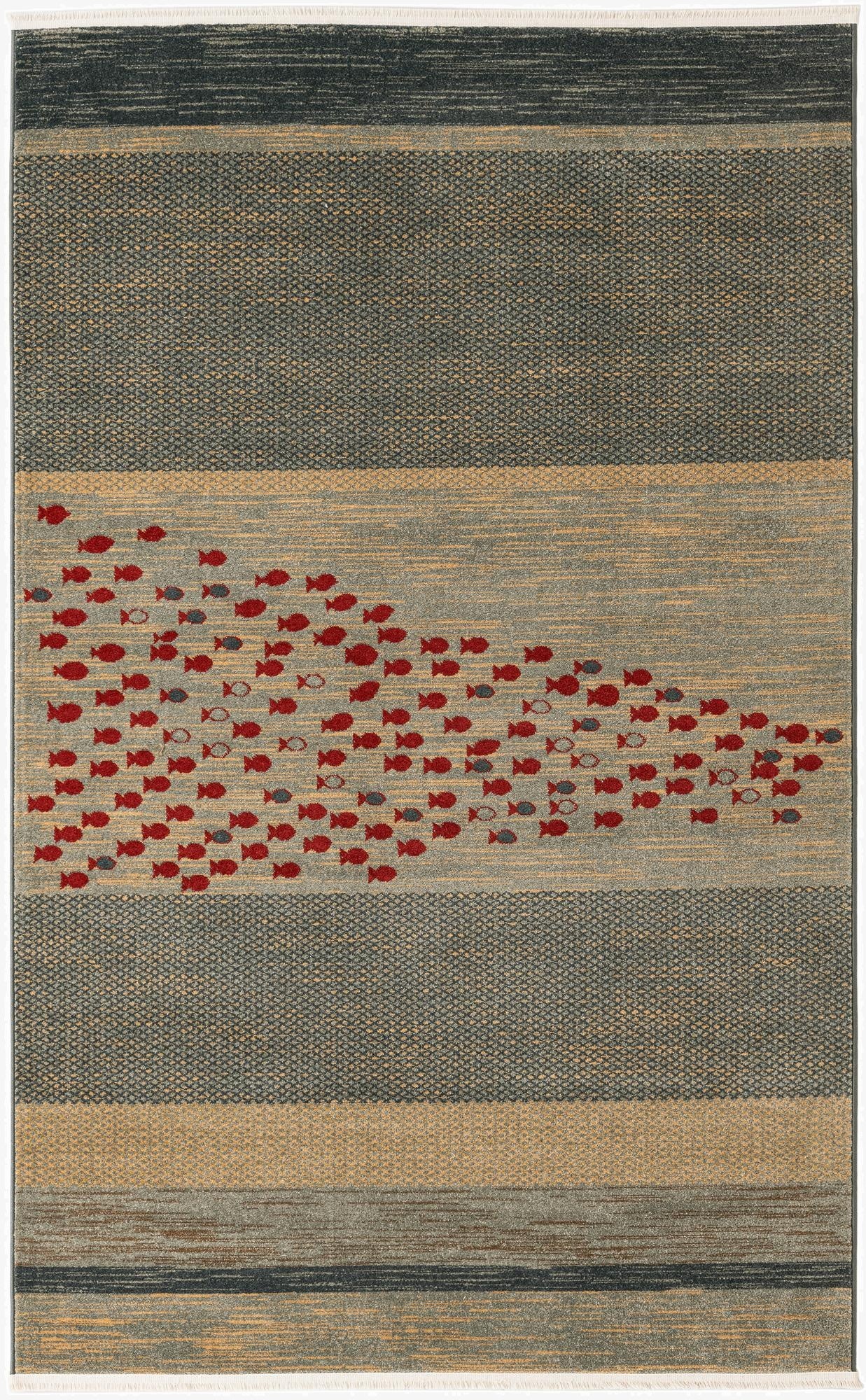 5' x 8' Kashkuli Gabbeh Rug