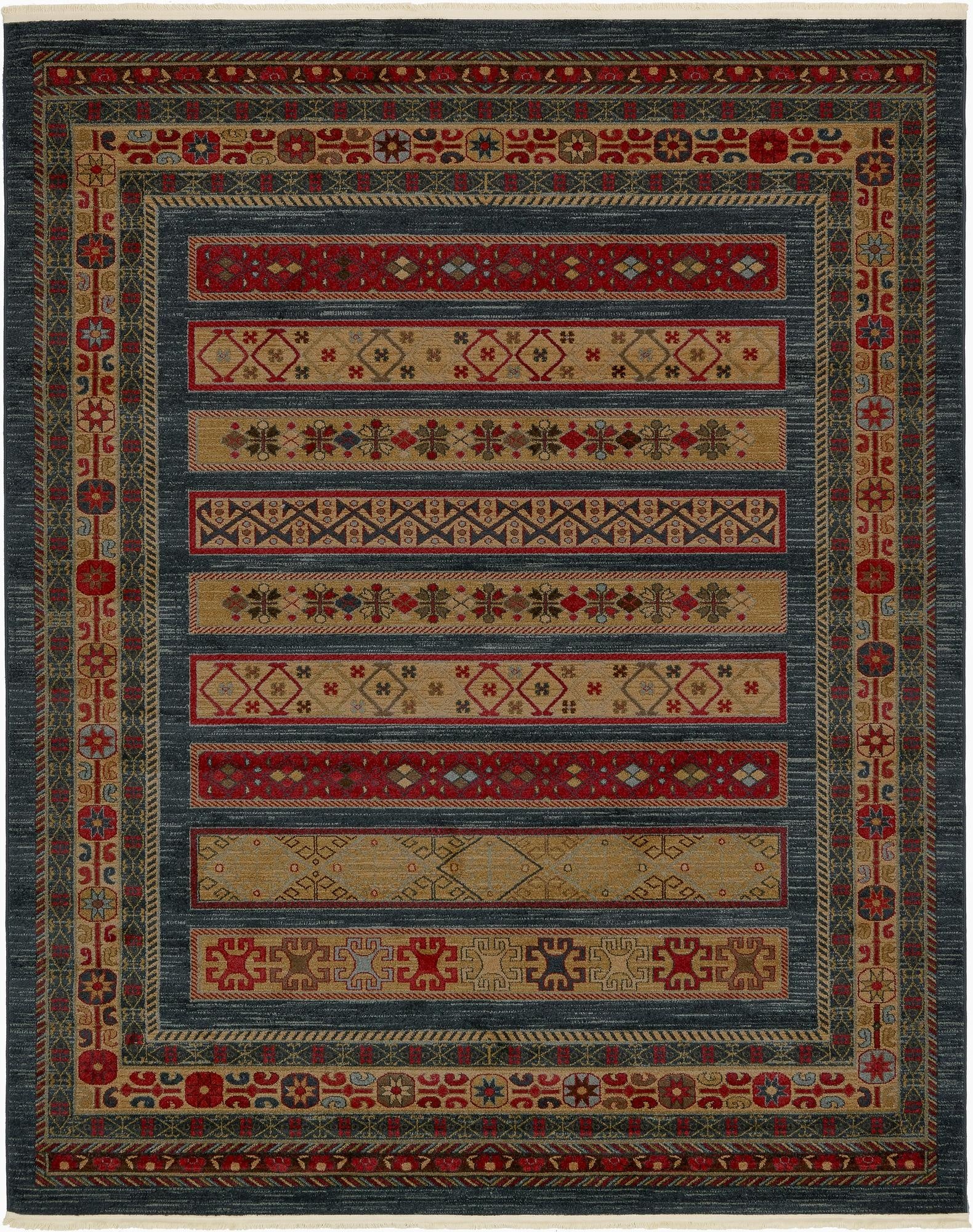 8' x 10' Kashkuli Gabbeh Rug