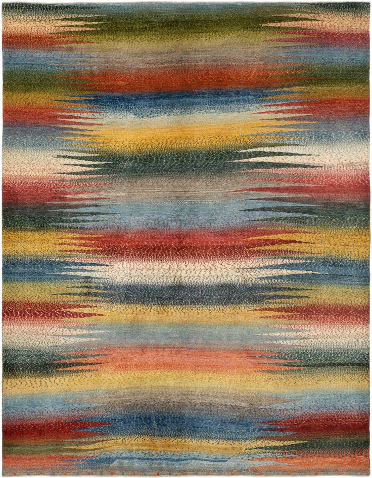 Detail image of 5' 9 x 8' 3 Kashkuli Wool Rug