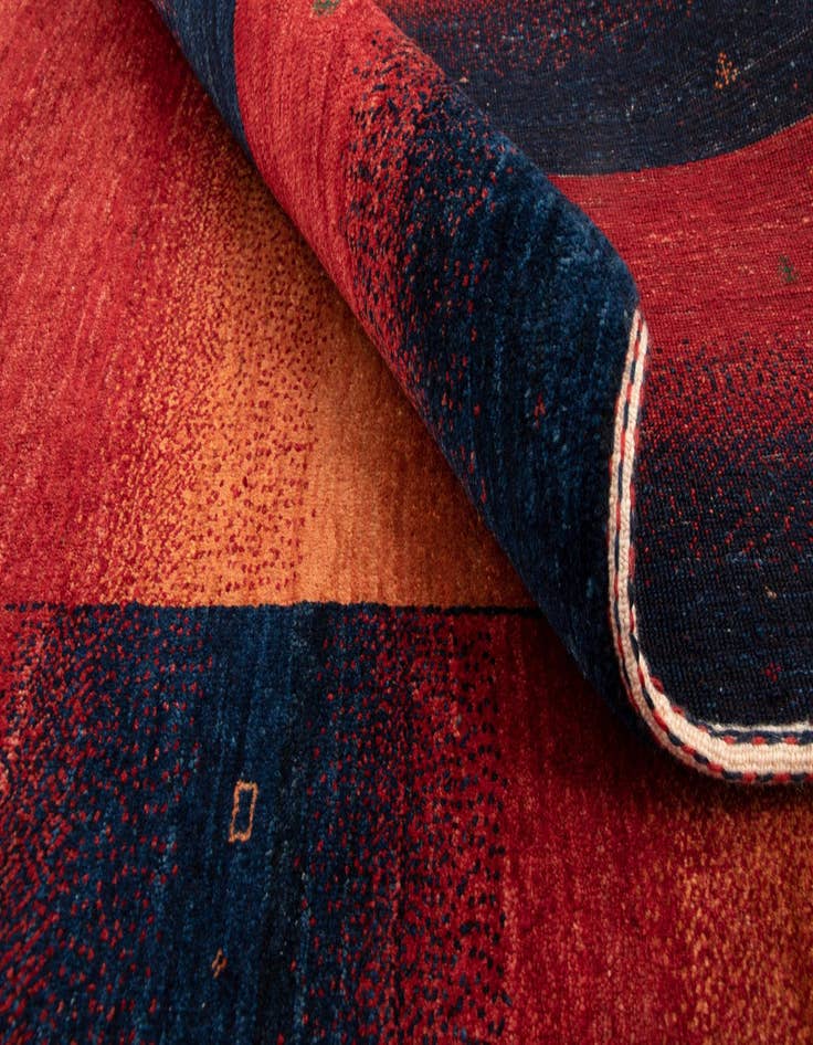 Detail image of 5' 1 x 6' 11  Hand Knotted Kashkuli Persian Rug