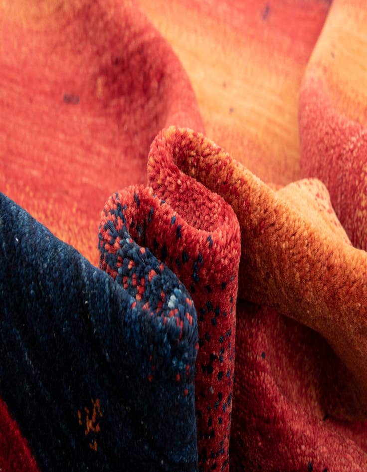 Detail image of 5' 1 x 6' 11  Hand Knotted Kashkuli Persian Rug