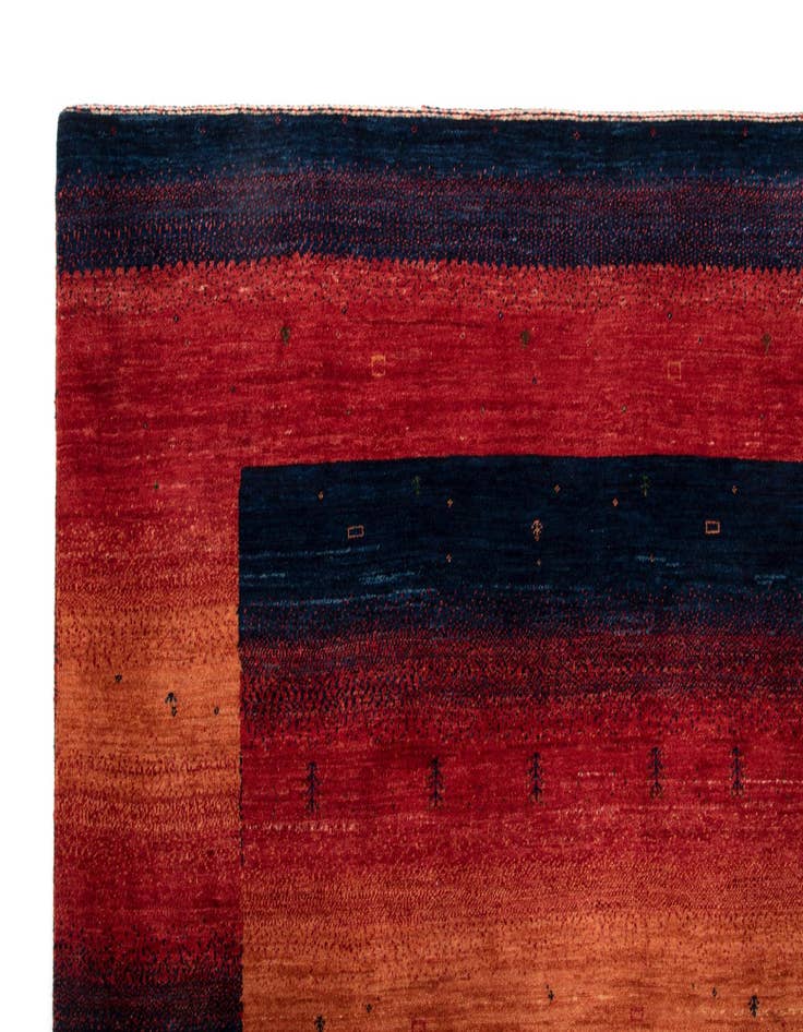 Detail image of 5' 1 x 6' 11  Hand Knotted Kashkuli Persian Rug