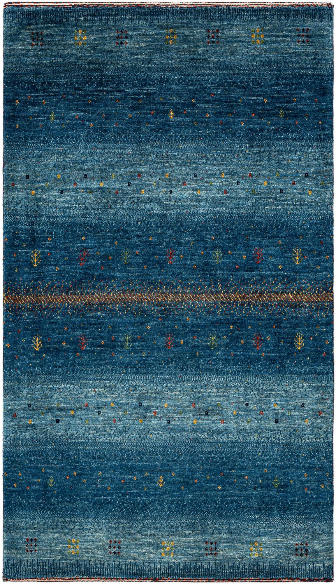 2' 9 x 4' 8 Hand Knotted Kashkuli Rug