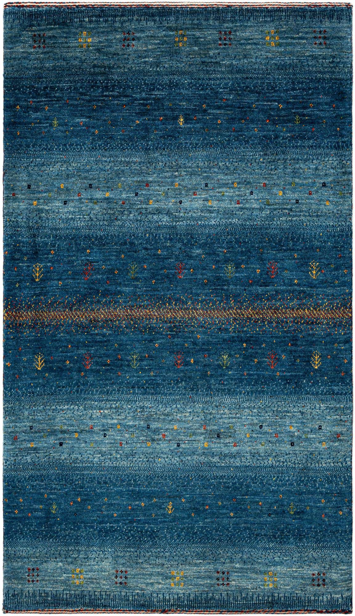 2' 9 x 4' 8 Hand Knotted Kashkuli Rug