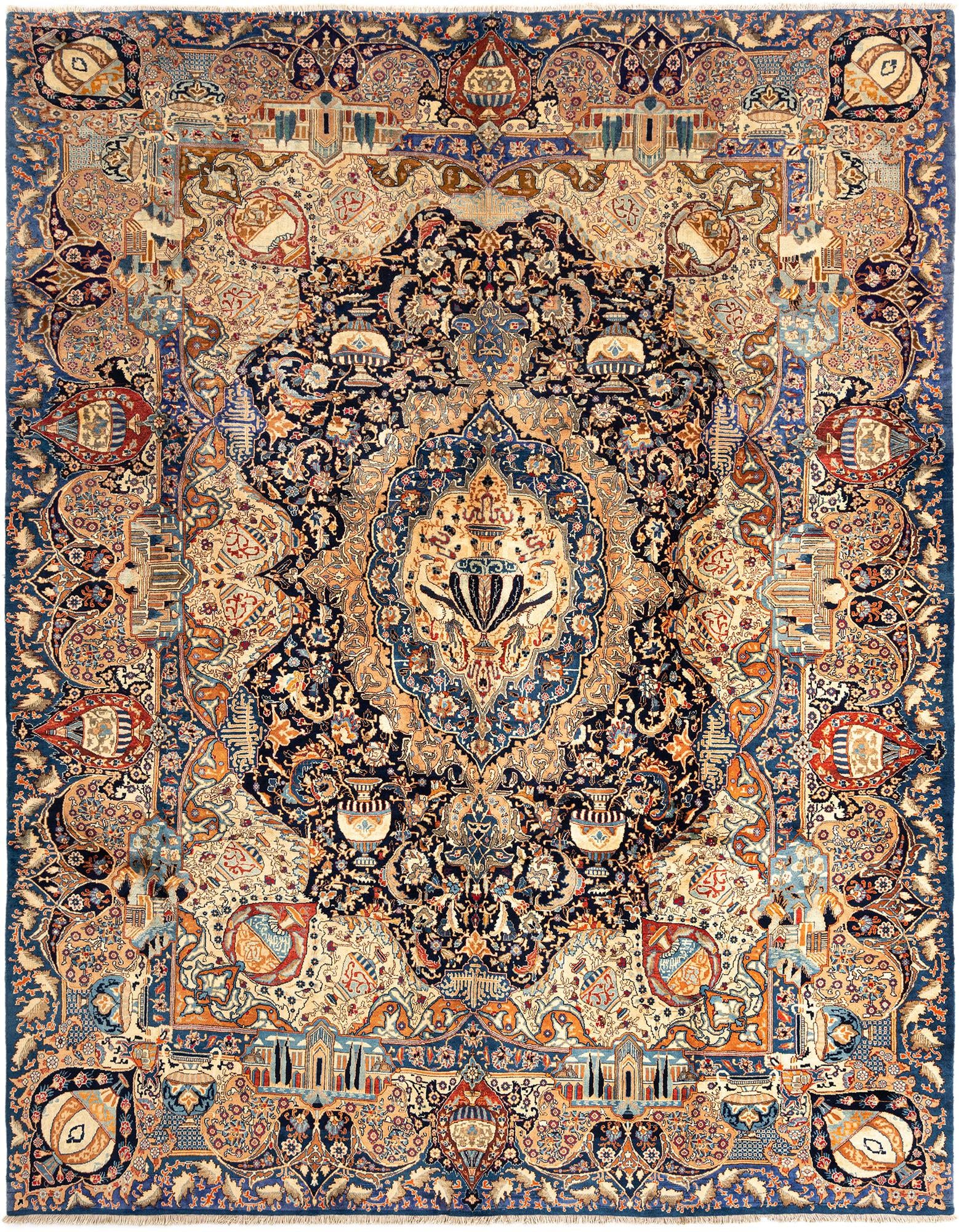 10' 1 x 12' 10 Kashmar Wool Rug