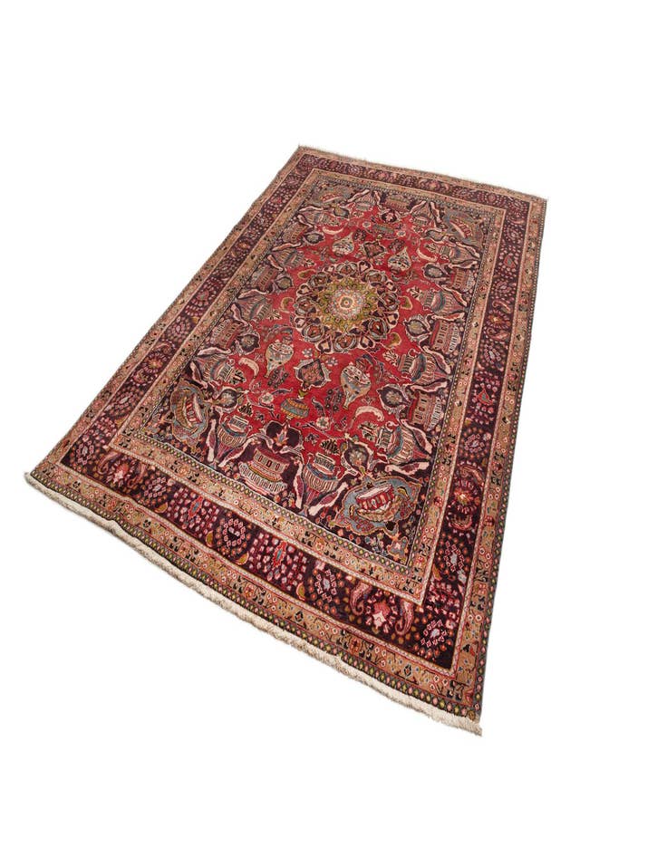 Detail image of 7' 11 x 11' Kashmar Wool Rug