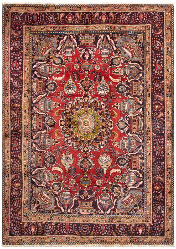 Detail image of 7' 11 x 11' Kashmar Wool Rug