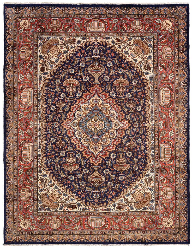 Detail image of 8' 1 x 11' 4 Kashmar Wool Rug