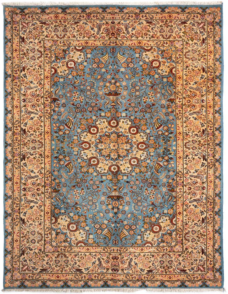 Detail image of 6' 6 x 10' Kashmar Wool Rug