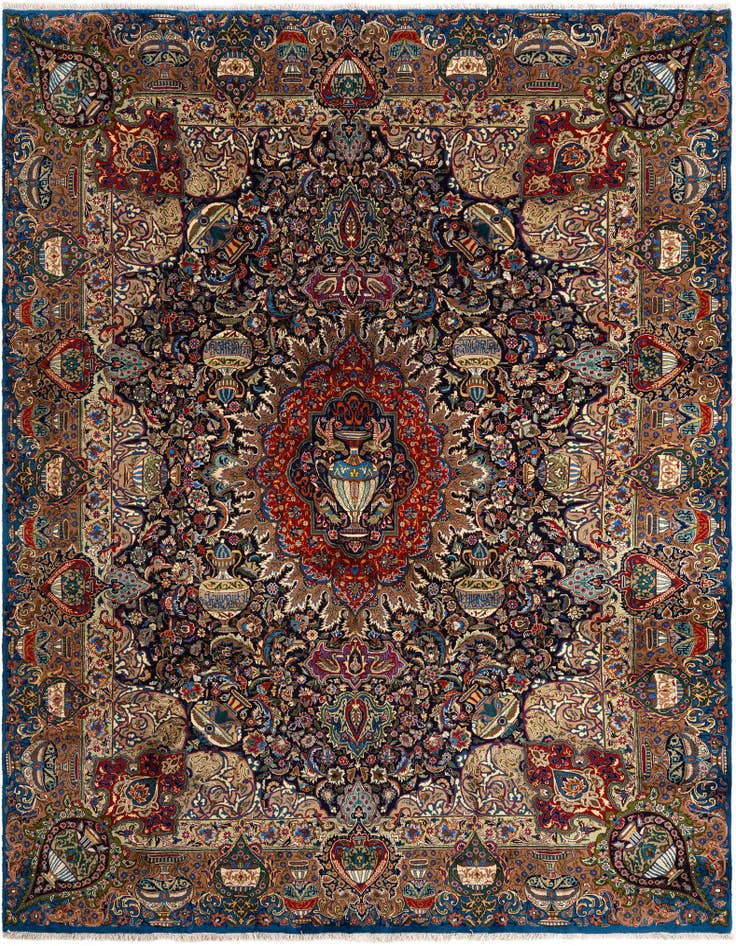 Detail image of 10' x 12' 3 Kashmar Wool Rug