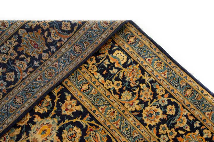 9' 9 x 13' Hand Knotted Kashmar Persian Wool Rug
