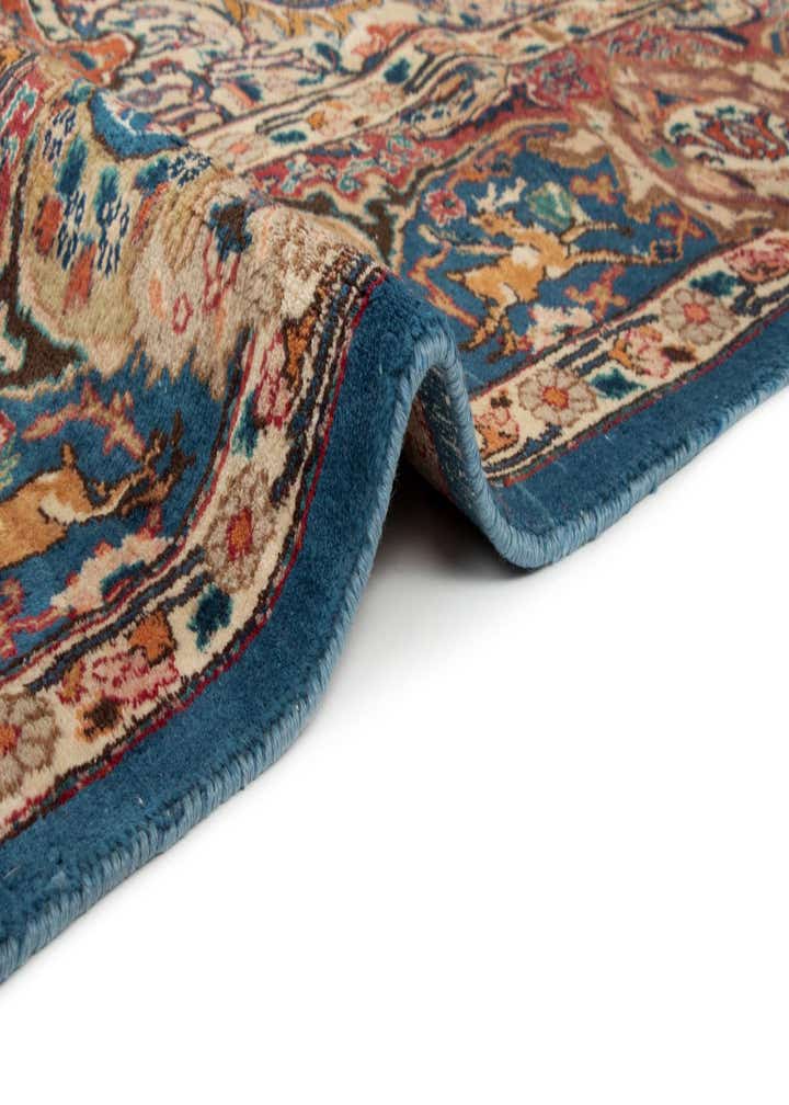 9' 7 x 12' 7 Hand Knotted Kashmar Persian Wool Rug