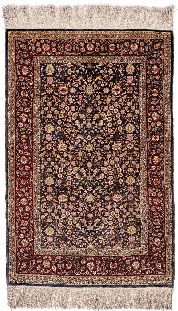 2' 7 x 4' 1 Kayseri Silk Rug
